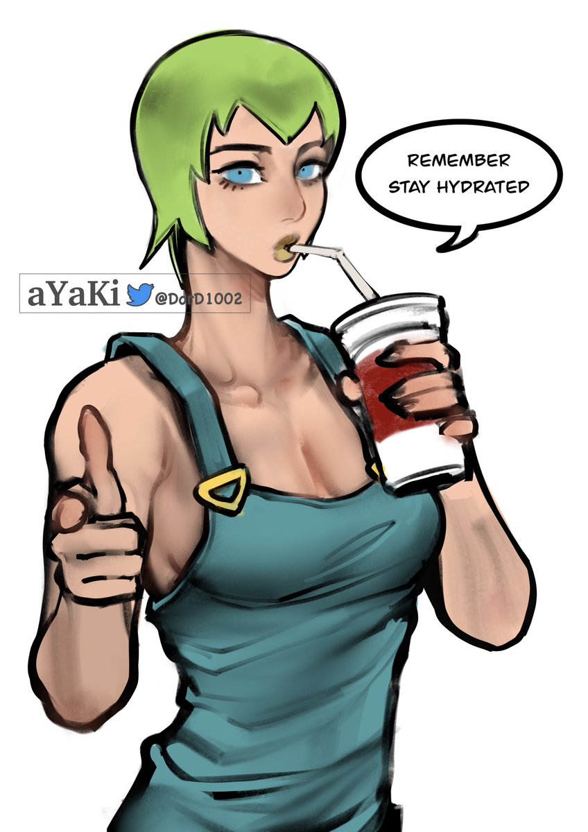 Jolyne and F.F. 
