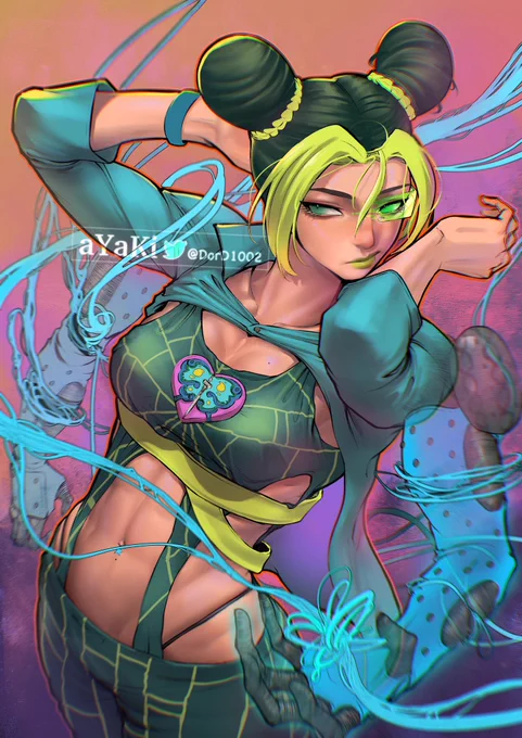 Jolyne and F.F. 