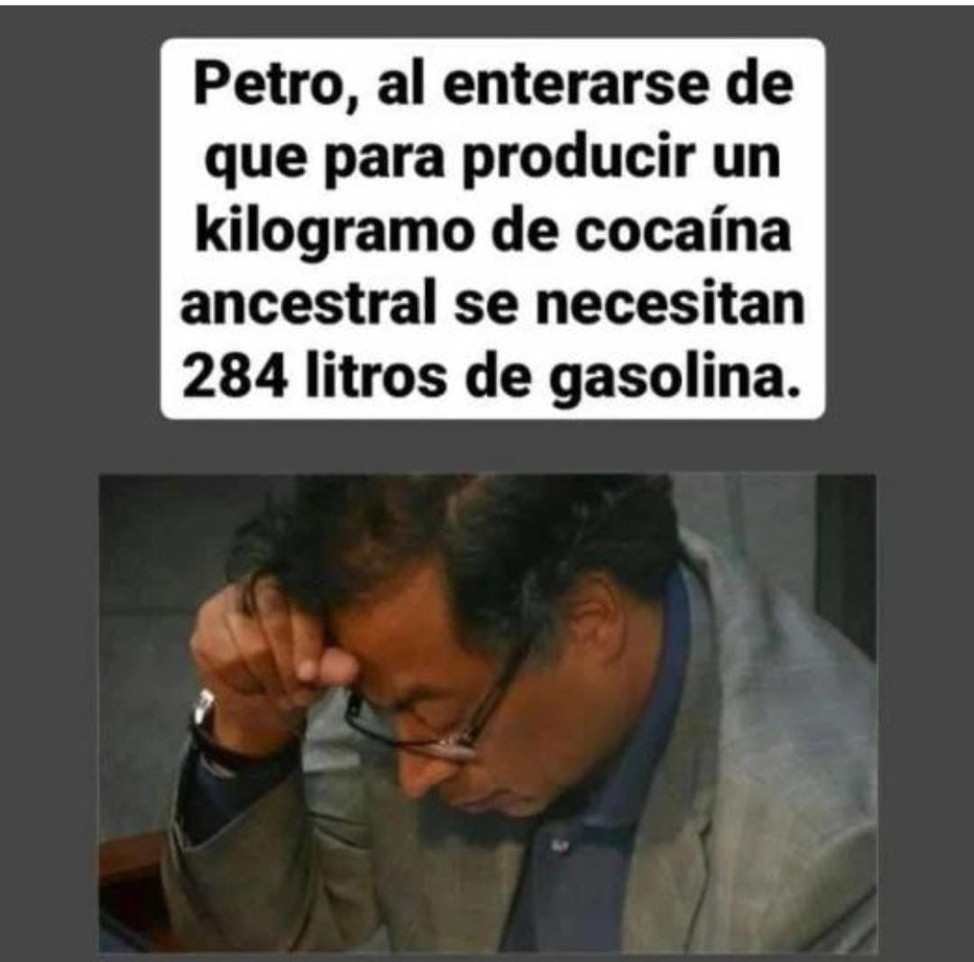 ClauRubiosky's tweet photo. @ElPensador75 @petrogustavo Así va la potencialidad de la vida en este gobierno jajajaja https://t.co/n36w346Kfo