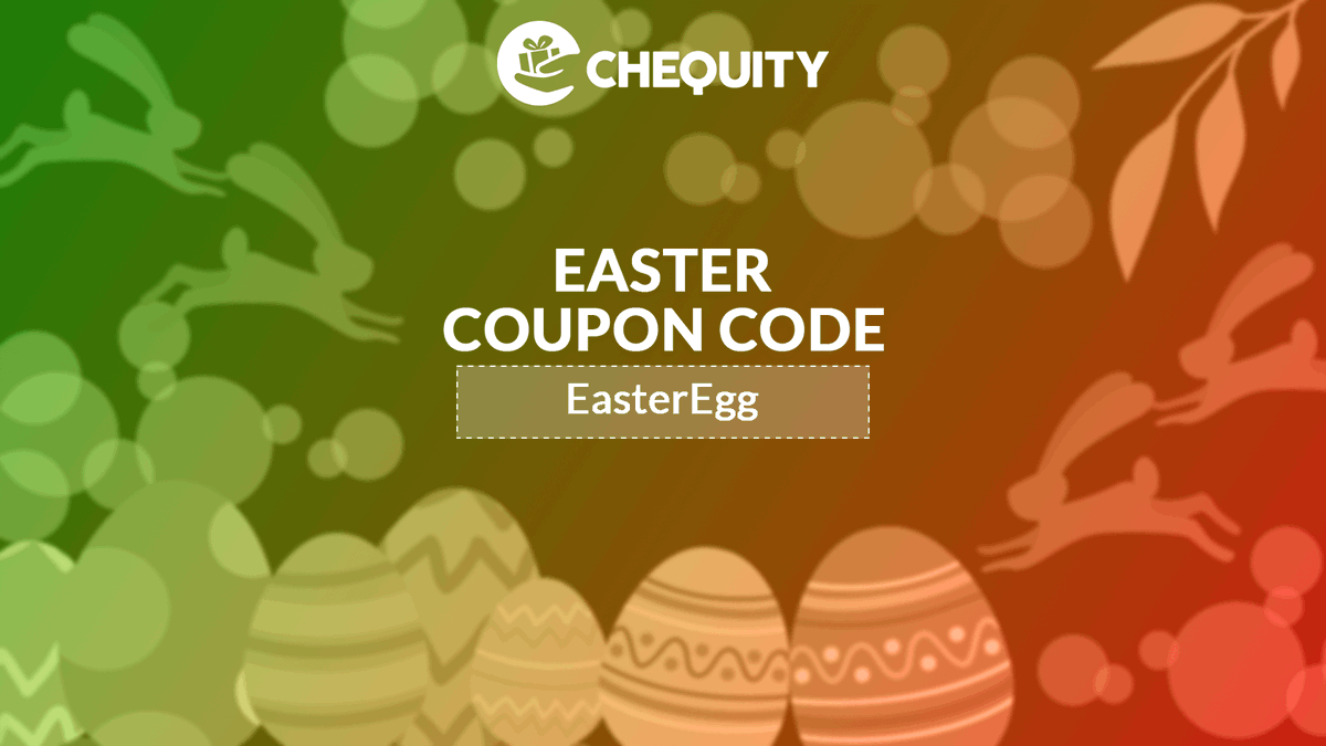 chequityapp's tweet photo. Happy Easter to all members! 💚

🎁Here is a small gift from us — coupon code:
👉EasterEgg

Redeem code at:
https://t.co/XJT6MWKAVk https://t.co/Yv0Hsbj8vx