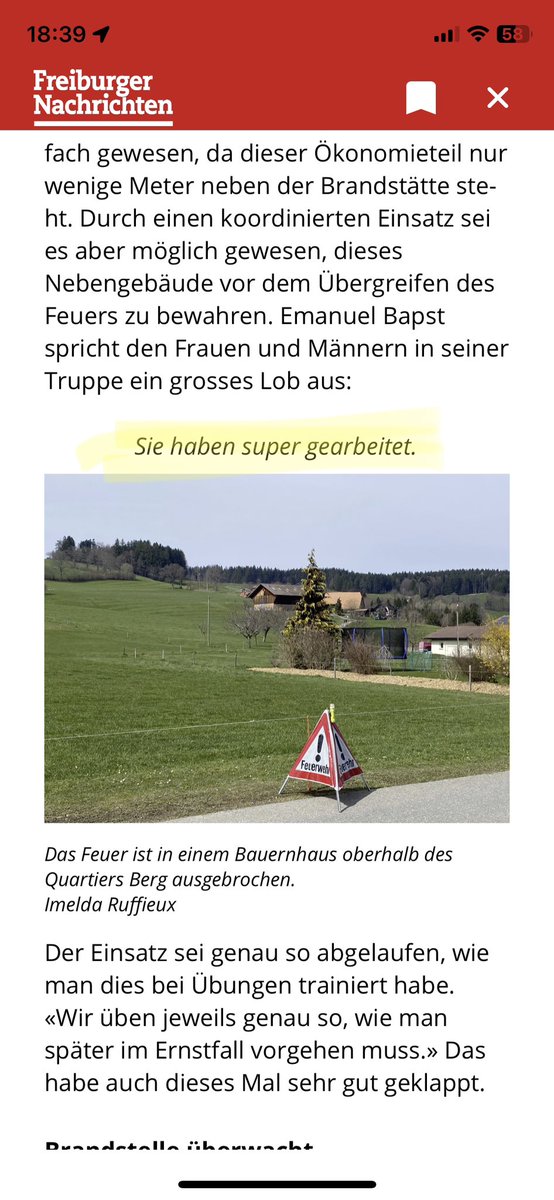 Wie gesagt, ein tolles Team zu haben ist das A und O!
So geht Fwuerwehr !