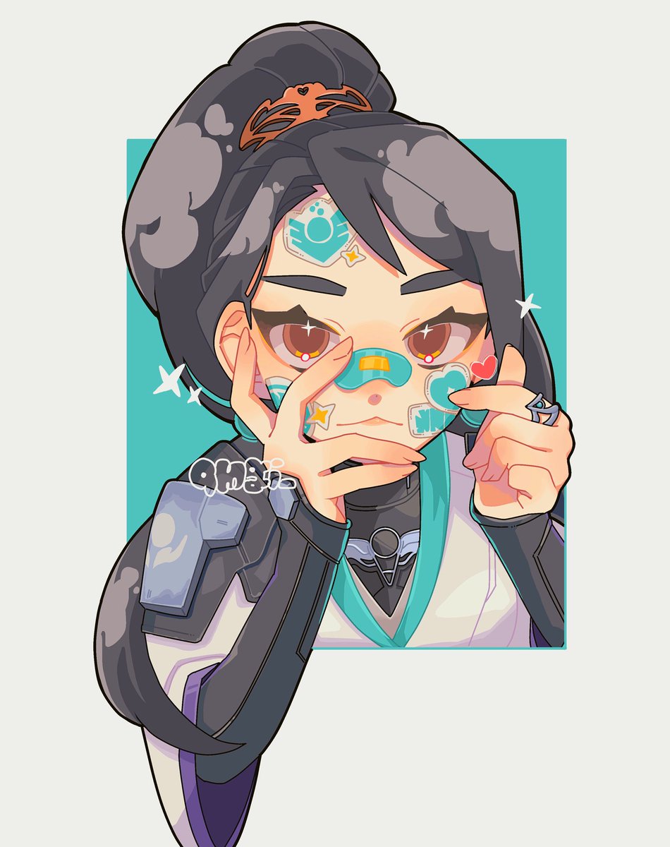 ValorantUpdated's tweet image. Valorant Girls ❤️💚

🎨by @qmgi_