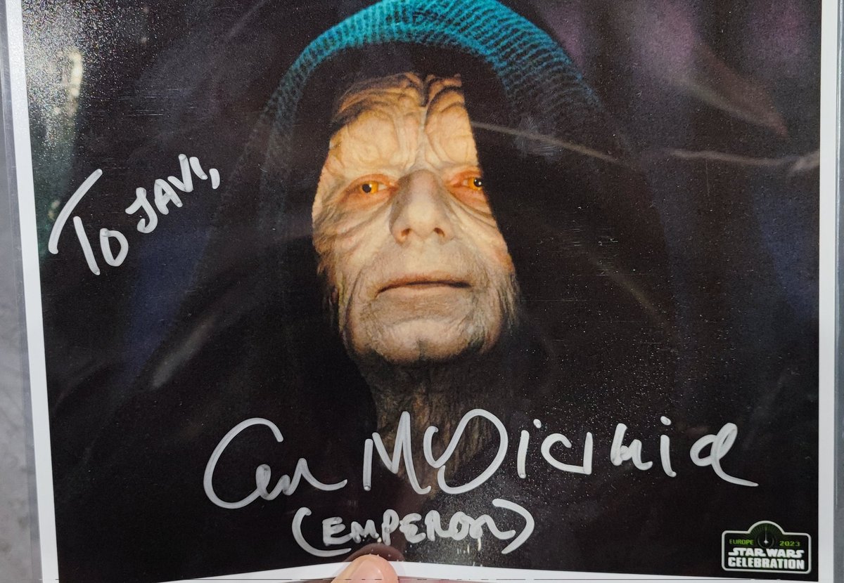 This is a dream came true #IanMcDiarmid
It's treason then!
Power! Unlimited power!
#StarWarsCelebration2023 #StarWarsCelebration #Emperor #Palpatine