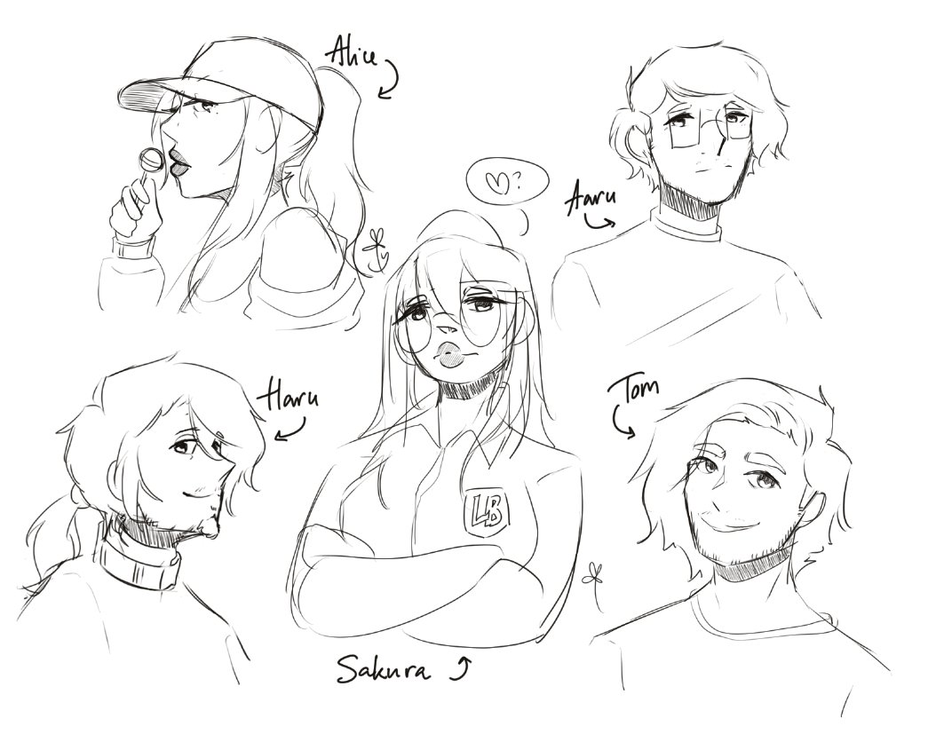 NeeAaRuu's tweet photo. #RedTear
5 of my OCs --
Who would be the perfect match for Sakura?
🎔
(the answer is "me" ofc, but among them, who would it be?) https://t.co/gg26pS9zJ2