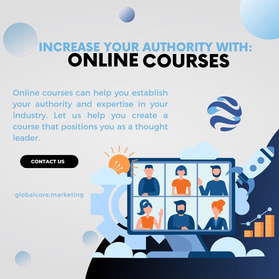 GlobalCoreM's tweet image. Want to establish yourself as a thought leader in your industry? Our online course creation services can help you create a course that positions you as an authority. Book a free consultation today.
. #CustomerExperience #ConversionRateOptimization #MarketingConsultant