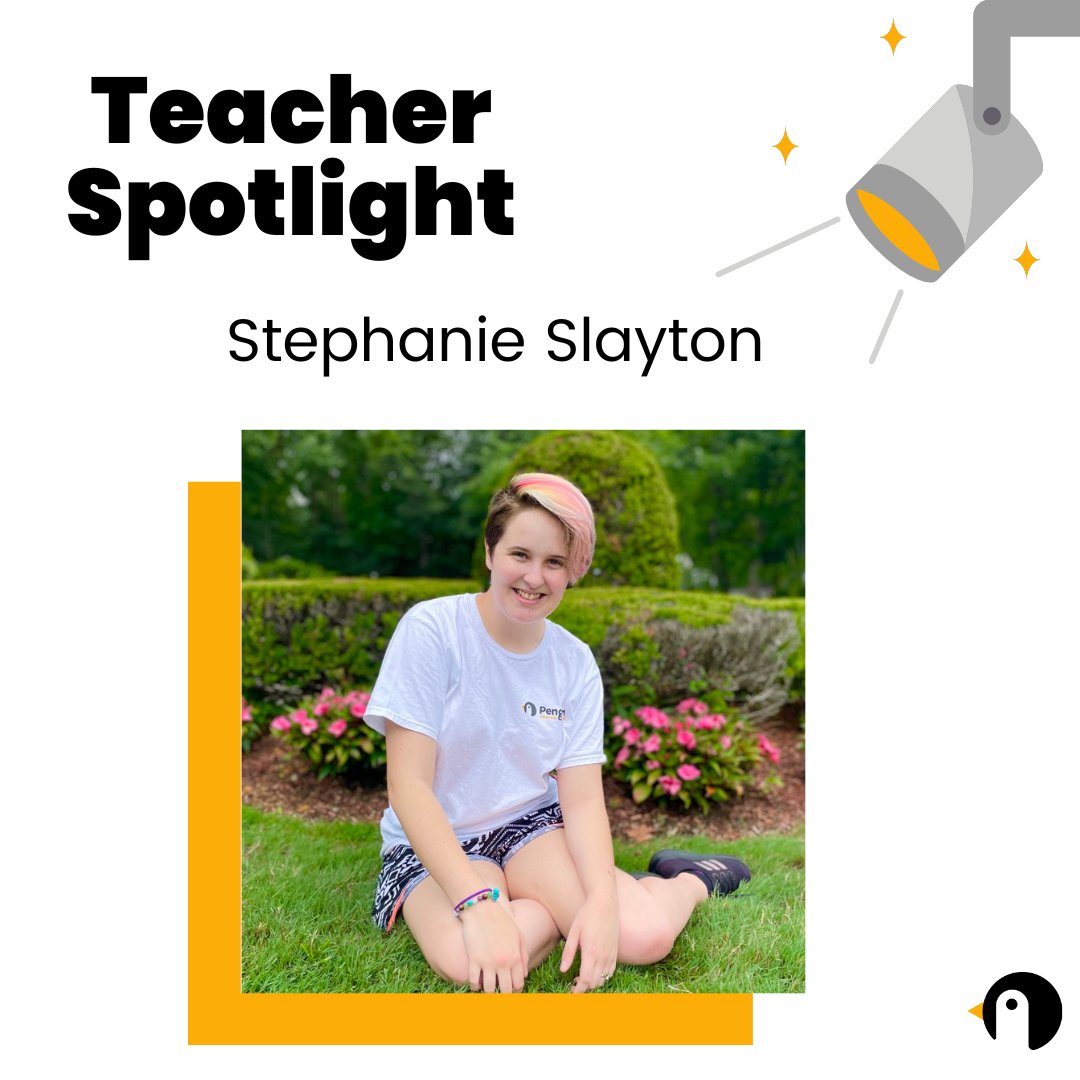 This week’s #TeacherSpotlight! Our lovely teacher Stephanie has been teaching with us since 2021. She teaches Minecraft, Python, JavaScript for her online classes. She values making true connections with the students and ensuring they are excited about coding.

#coding #STEM