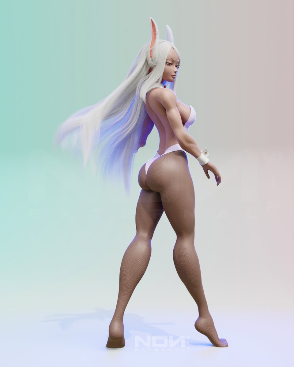 Another #mirko bunnygirl posetest

Im having real issues with capturing her likeness with this face x)