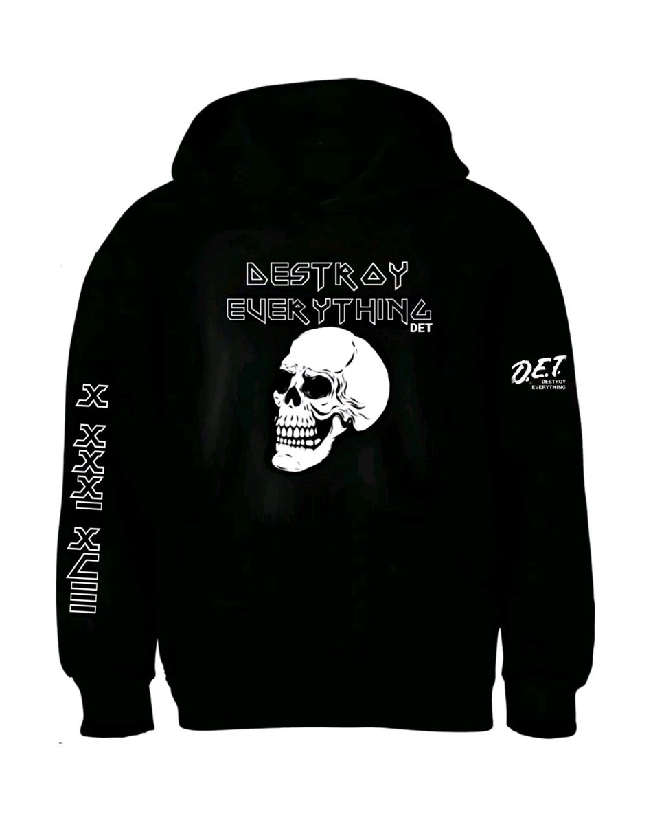 New Drops Available Now 

destroyeverythingdet.com 

#Together☠