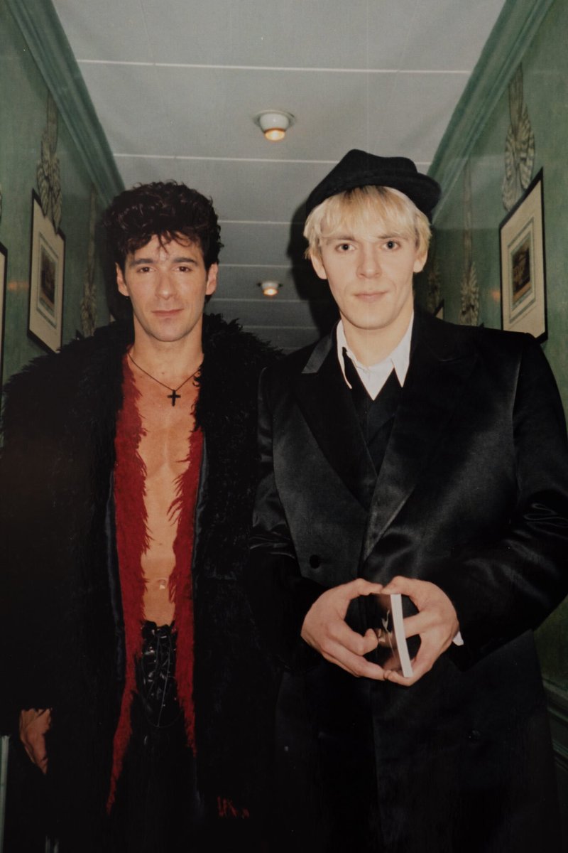 Es lindo viajar en el tiempo #NickRhodes #WarrenCuccurullo #duranduran @duranduran