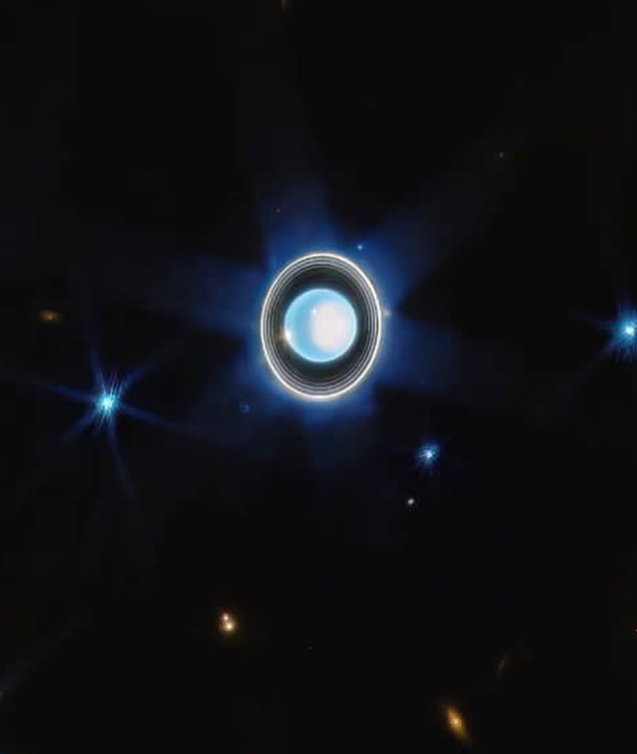 semestasains's tweet photo. URANUS.

Teleskop luar angkasa James Webb alias JWST menghadiahi kita foto keindahan Uranus beserta cincin2nya dan juga beberapa bulanya.

Amazing! https://t.co/ylPxJkXXMD