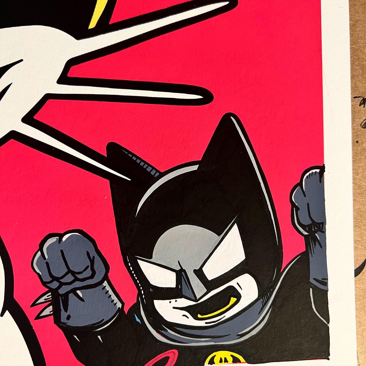 Who is a space ghost fan?! Ask me how to join the project! Get an original hand embellished print with the NFT !