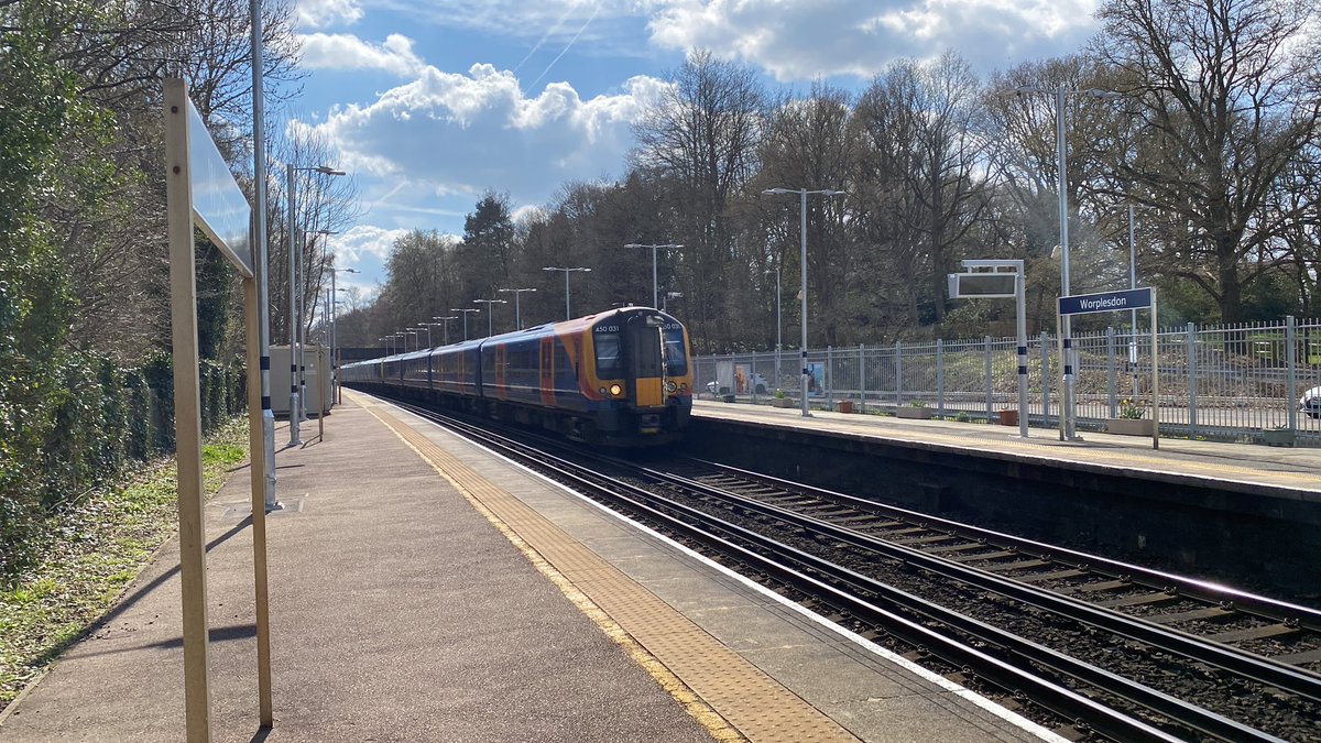 50027 on Twitter "RT All_UK_Stations Worplesdon Station 376/2574