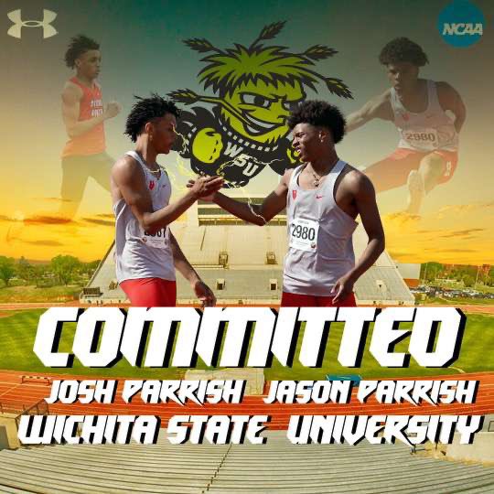 Excited to announce that I will be committing to Wichita State University for Track and field!! ⚫️🟡
<a href="/GoShockersTFXC/">Wichita State T&F/XC</a> <a href="/OlatheNorthBB/">OlatheNorthBasketball</a> <a href="/ONxctf/">OlatheNorthXCTF</a> <a href="/ONeaglesFB/">Olathe North FB</a>
