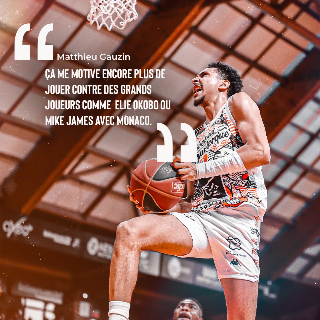 BCMBasket's tweet photo. Une belle performance pour @GauzinMatthieu face à @ASMonaco_Basket 📊
La même demain face à @LDLCASVEL ? 🫣
La décla’ avant ce #BCMASVEL ! ⤵️
#TousBCM https://t.co/rvMpifQldY