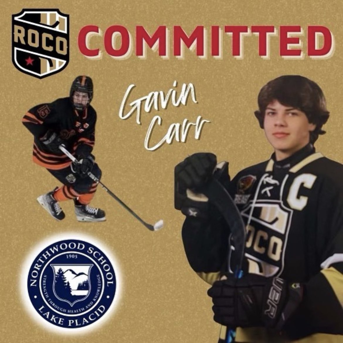 Congratulations to <a href="/gcarr51/">Gavin Carr</a> on his commitment to <a href="/NWS_hockey/">Northwood Hockey</a>! Another longtime team leader moving on to bigger and better things!
