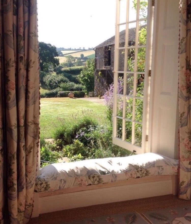 no_grave_'s tweet image. “In every room where you spend any length of time during the day, make at least one window into a "window place." - Christopher Alexander