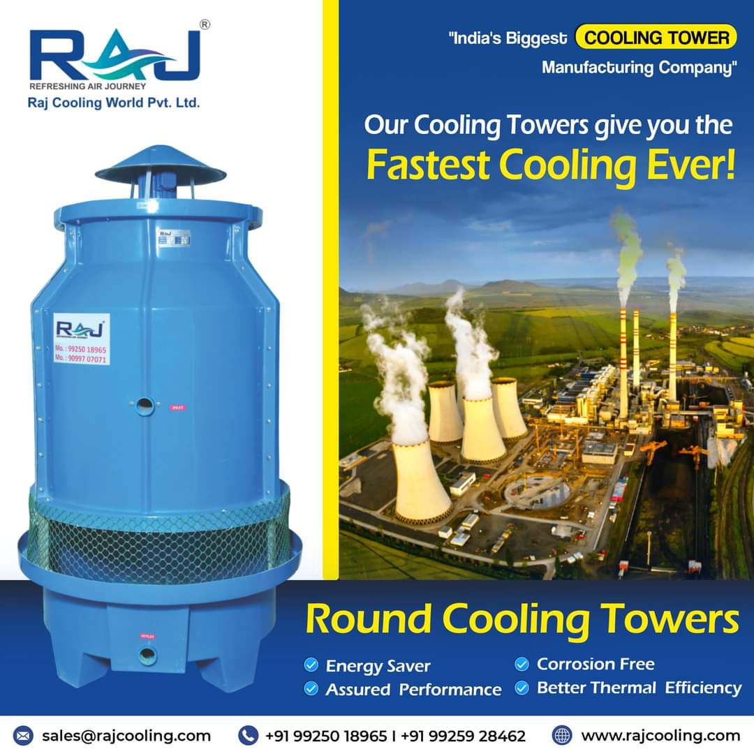 Our Cooling Towers give you the Fastest Cooling Ever !! 🏭

🌐 rajcooling.com

#rajcoolingworld #coolingtower #watertreatment #coolingtowers #chemical #powerplant #hvac #chiller #boiler #cooling #coolingsystem #air #chiler #refresh #quality #raj #rajkot #Gujarat