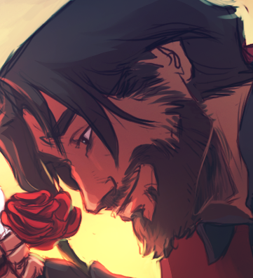 PugCrumbs's tweet photo. Cassidy, but it's just thumbnails from all the art I have of him Making Faces at Ashe. #Overwatch2 #Overwatch https://t.co/glRePCAlci