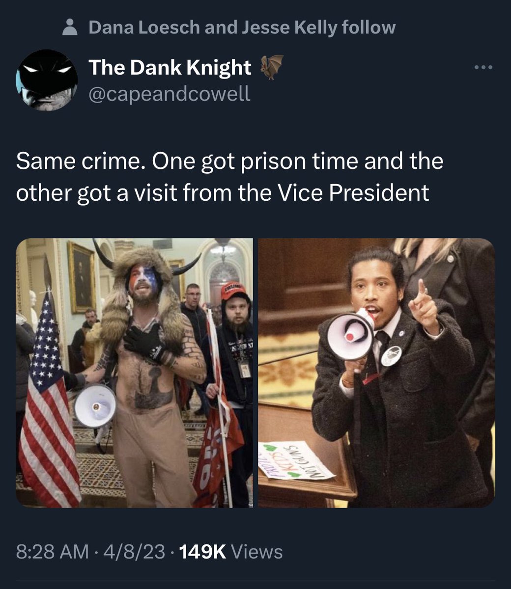 davramdavram's tweet image. One tried to stop the peaceful transfer of power for the office of President and one tried to stop kids from getting shot to death at school. Feels different.