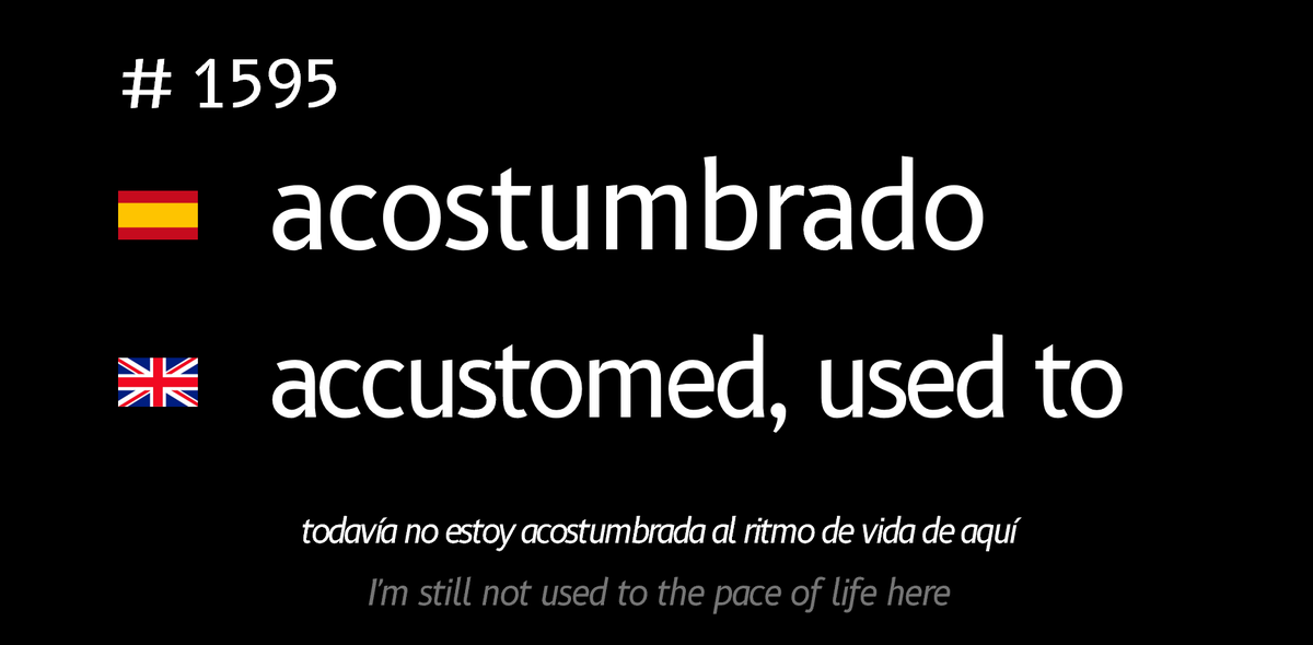 Everyday Spanish - Most Frequent Words (@useful_spanish) on Twitter photo 