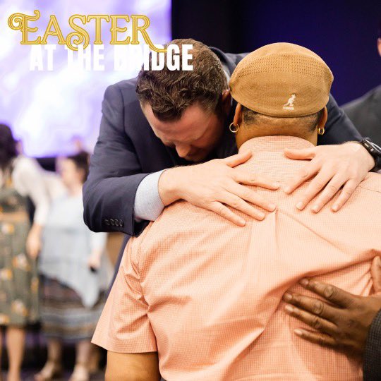 thebridgeloves's tweet photo. Come celebrate Easter with us at 10AM at the Bridge! 💛 #thebridgeloves https://t.co/sJcqvvxKFC