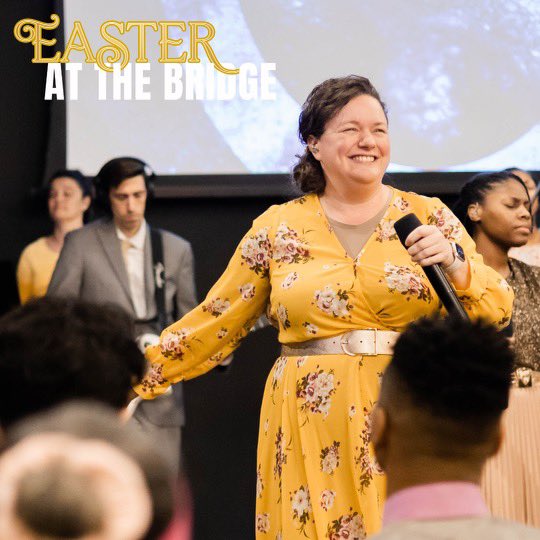 thebridgeloves's tweet photo. Come celebrate Easter with us at 10AM at the Bridge! 💛 #thebridgeloves https://t.co/sJcqvvxKFC