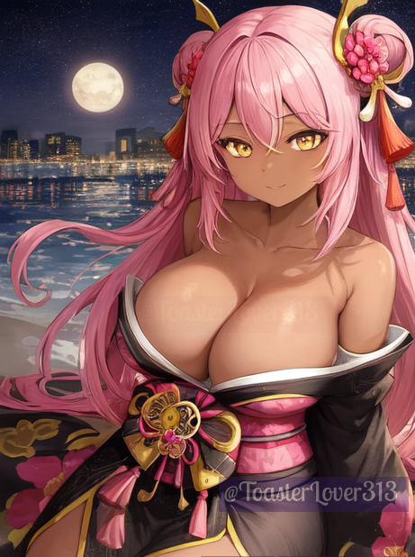 HomemadeWaifus's tweet photo. Its finally the weekend!!!🎉🎉🎉
Hope you all have something amazing going on. ❤️
#kimono #animekimono #animekimonogirl #darkskingirls #darkskinanime #originalcharacter #oc #originalcharacterart #novelai #waifumaterial #waifus #waifuart #waifuanime #holaraai #waifudiffusion https://t.co/HJvHzhzg4O