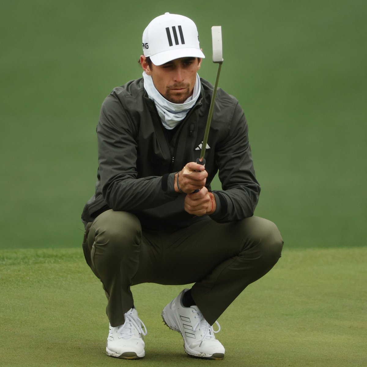 on Twitter "Open Championship weather at the Masters."