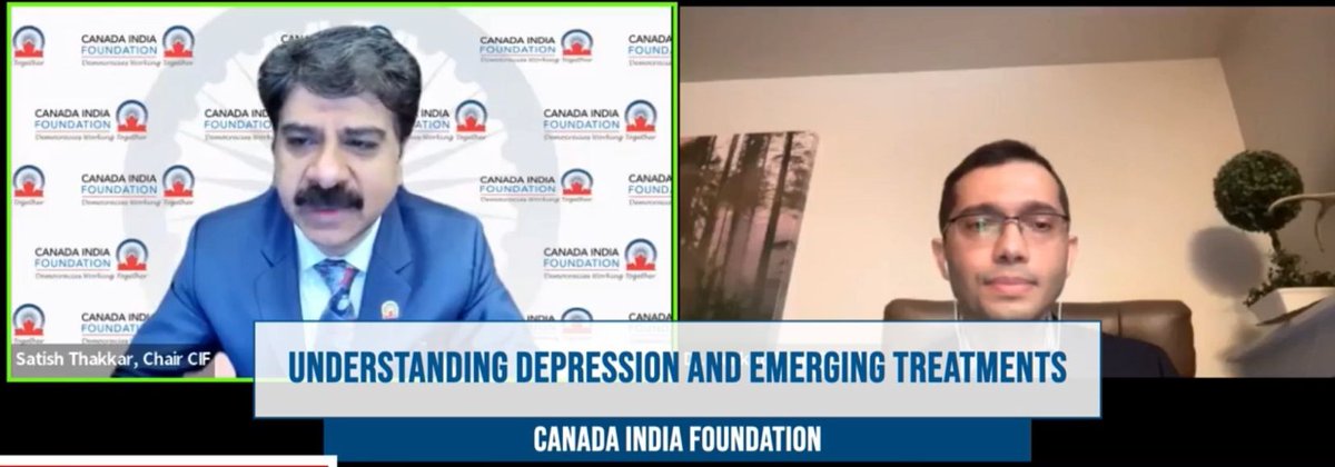 Canada India Foundation (@cif_official1) on Twitter photo CIF presents <a href="/Dr_VenkatBhat/">Venkat Bhat</a> , a staff #psychiatrist at <a href="/StMichaelsFdn/">St. Michael's Hospital Foundation</a> St. Michael's Hospital (SMH) #Toronto on the latest developments in managing and treating #depression, a huge #health challenge that affects all age groups. #HealthForAll CIF presents <a href="/Dr_VenkatBhat/">Venkat Bhat</a> , a staff #psychiatrist at <a href="/StMichaelsFdn/">St. Michael's Hospital Foundation</a> St. Michael's Hospital (SMH) #Toronto on the latest developments in managing and treating #depression, a huge #health challenge that affects all age groups. #HealthForAll