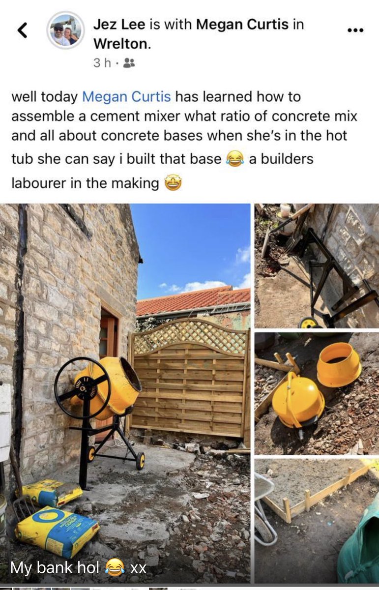 Well - this is my bank hol haha 😂 Altho had a few pints after, getting into builder mode 🤦‍♀️ what about yours????!