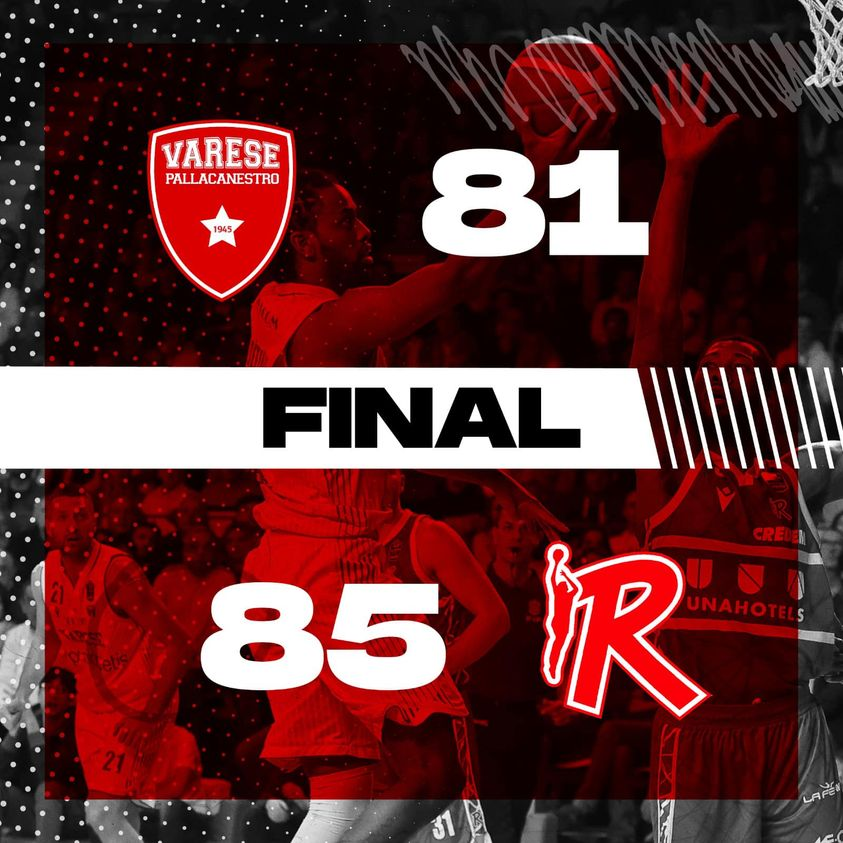 PallVarese's tweet image. La rimonta della #Openjobmetis arriva troppo tardi. Reggio Emilia vince a Masnago 😔
#VarReg #NoiSiamoVarese