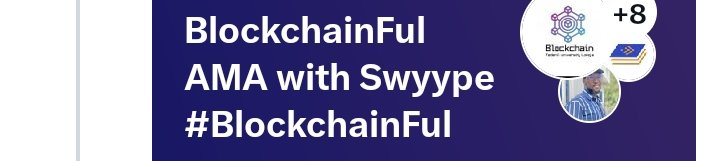 OriaifoPurity's tweet photo. We had an AMA section this evening with #blockchainFul @joinswyype,it was really amazing guys .Yunno getting to understand the Swyype pay project and what it stand to bring to it's users. It was an amazing time people 😊😊 https://t.co/C5rlIMVJFK