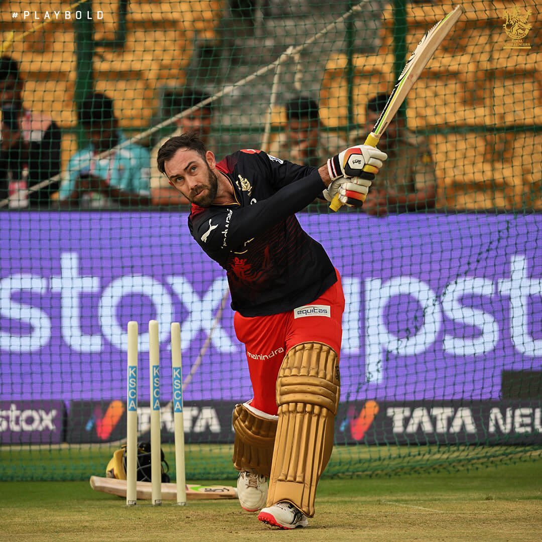 Alfez__Lala's tweet photo. I hope we get to see a BLockbuster BIG ShoW by Glenn Maxwell #BIGGSHOW RcbVsLsg https://t.co/GEOJeRghP8