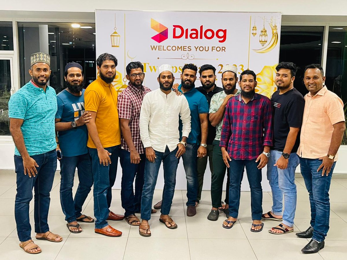 AnfasJM's tweet photo. Thank you @dialoglk @PaanPaanLK for this wonderful event   #TweepsIfthar and @ZamanX90 @ahamednishadh @beingmusab @arshadnajudeen for make this happen, Thanks Again. https://t.co/uxQJ0vxmlI