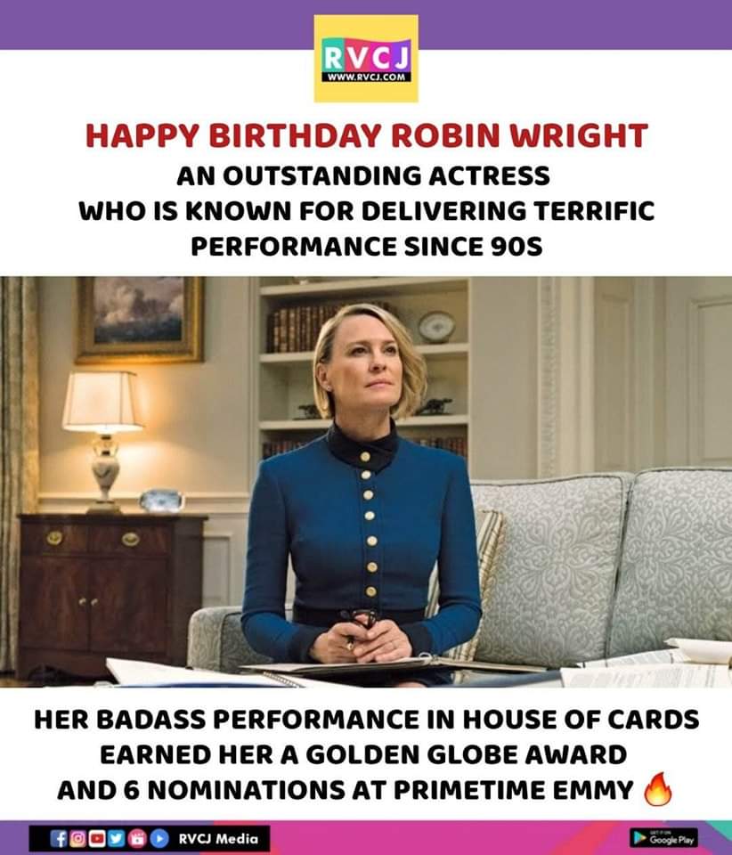 Happy Birthday Robin Wright    