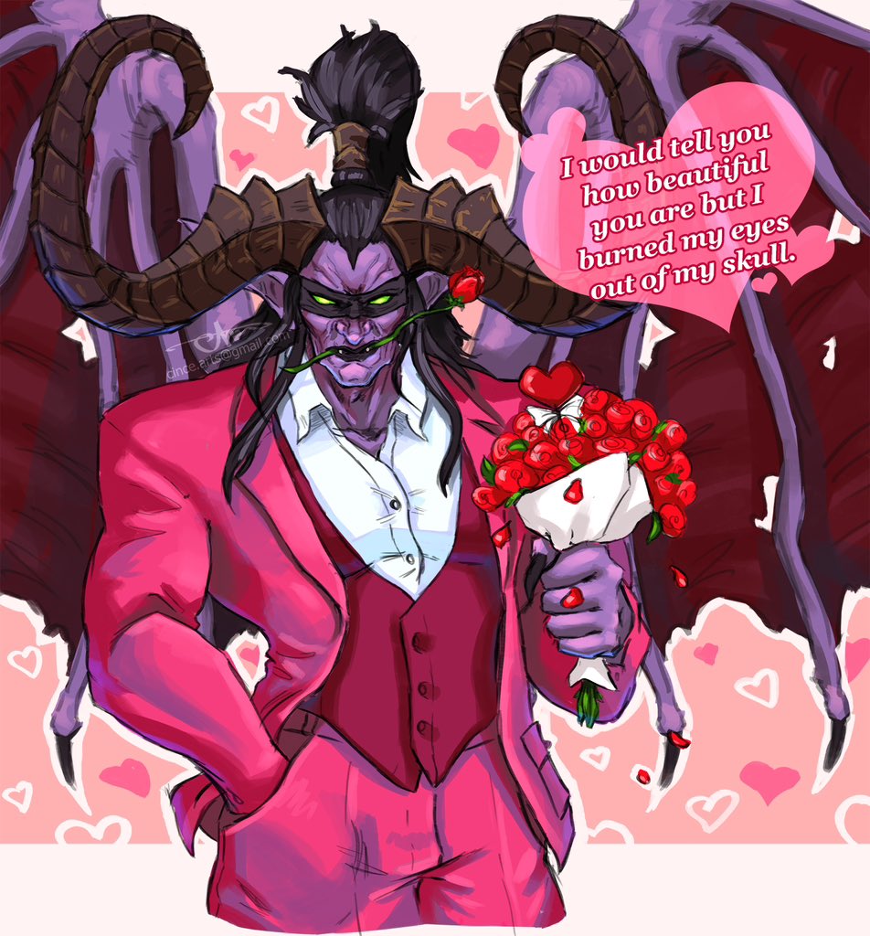 Cince_Arts's tweet photo. And last be not least this dumb sketch of Illidan 😝 https://t.co/aPligxcrUB