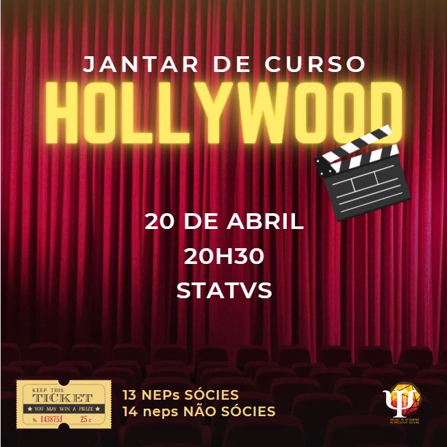 nepiscte's tweet photo. Voltaste há pouco de um Fim de Semana de Curso épico e já te sentes pronte para mais uma festa? O NEP também! 

Não percas a oportunidade de desfilar na passadeira vermelha e inscreve-te já no link da nossa bio do Instagram até dia 14 de Abril. 

Fica atente a mais novidades! https://t.co/xWlqkhSSgi