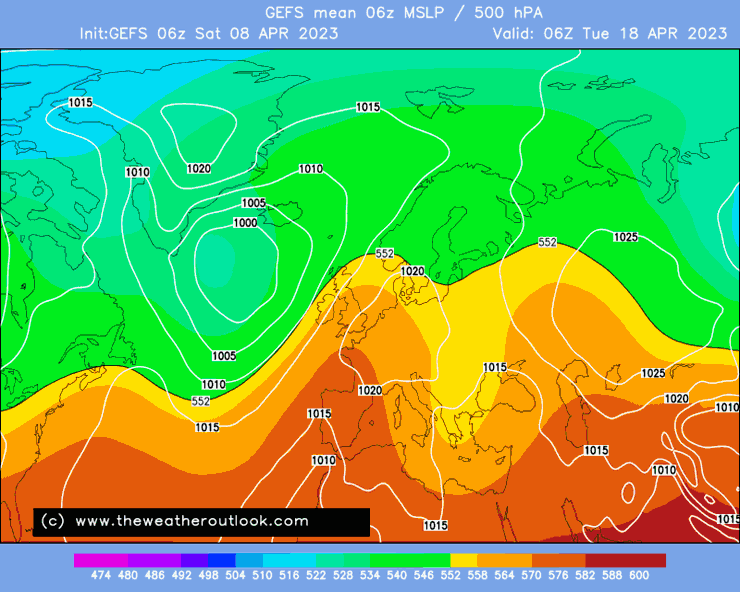 TheWeatherOutlook on Twitter "14 day UK weather forecast Wet and