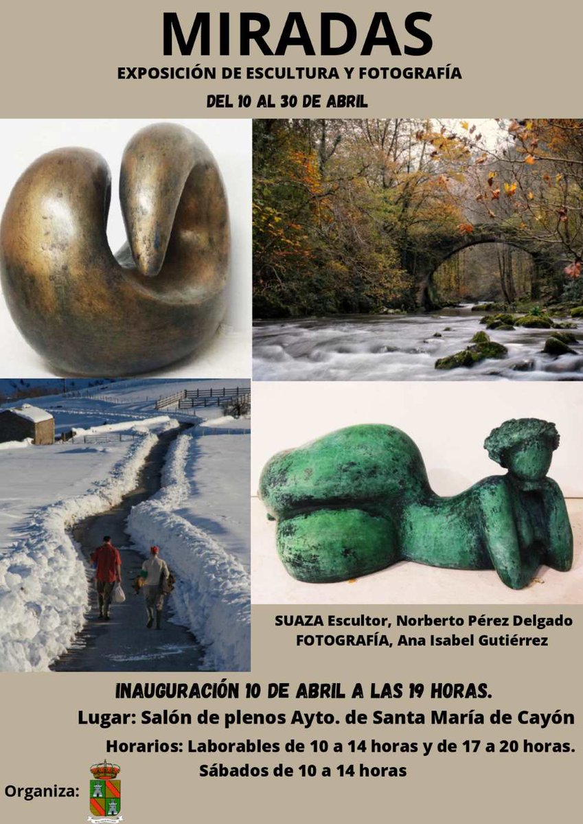 Exposición 'Miradas' en Cayón - is.gd/FzXE2O #eventosCantabria #planesCantabria #Cantabria #planesenCantabria