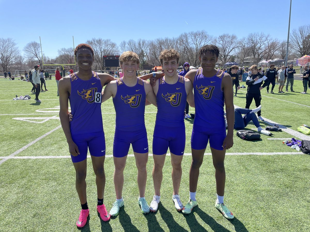 The Shuttle Hurdle crew broke the school today with a 1:01.66! Good work by Tony Paye, Owen Helgeson, Sean Strand, and Vincent Kelly!