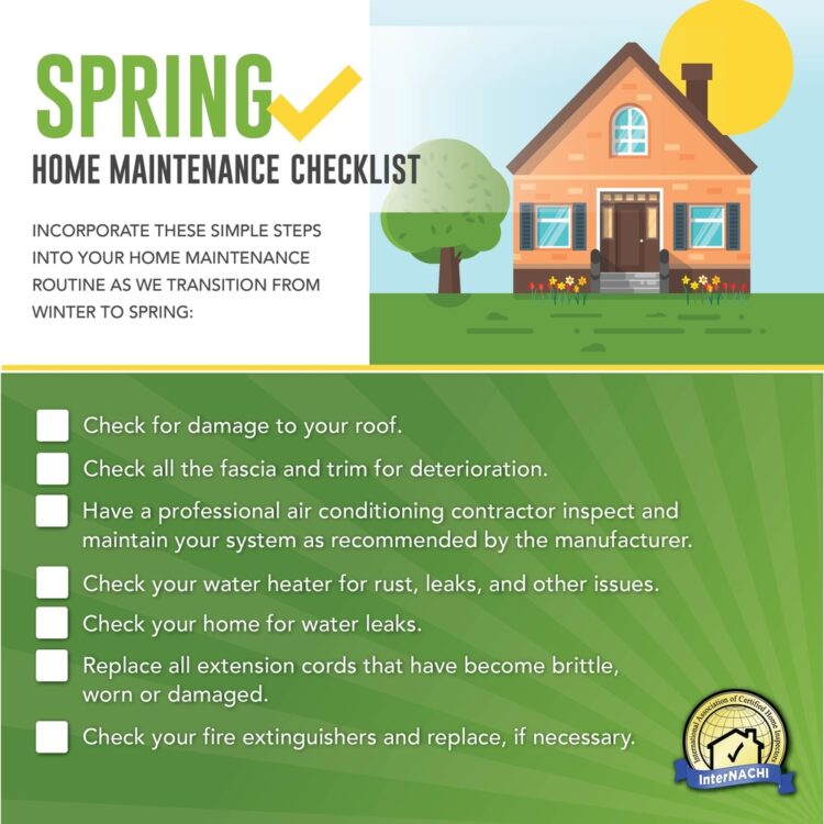 With spring upon us, a proper inspection of your property can help minimize issues down the road and protect the structural integrity of your home!
