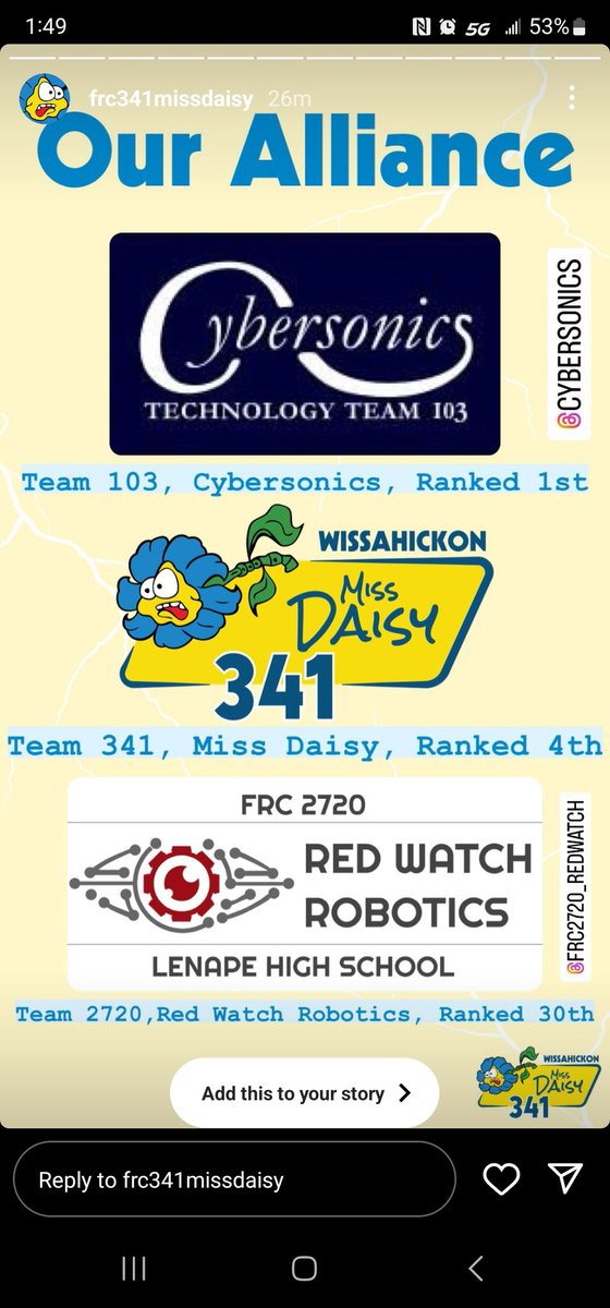Cybersonics FRC Team 103 (@cybersonics) on Twitter photo 