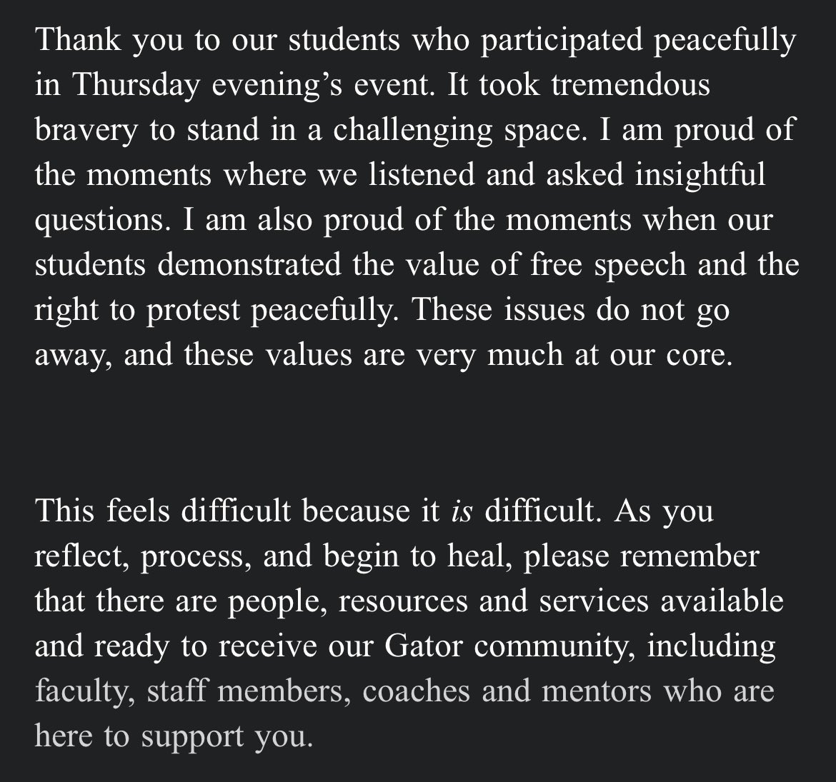 davidllamas_'s tweet image. 🚨@SFSU sent the following email about the the @Riley_Gaines_ @TPUSA event🚨

“Dear SF State community, 
 
Today, San Francisco State finds itself again at the center of a national discussion regarding freedom of speech and expression. Let me begin by saying clearly: the trans