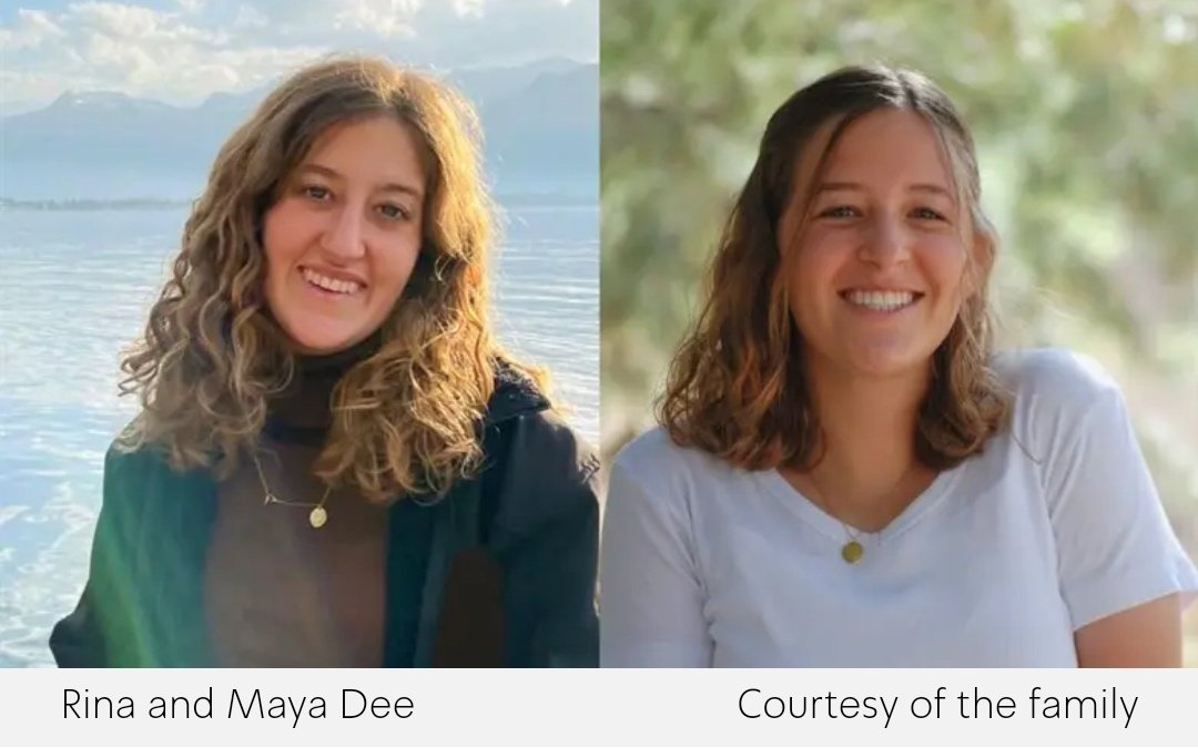 ArutzSheva_En's tweet photo. #ClearedForPublication: The sisters murdered in the shooting attack in the Jordan Valley on Friday were Rina and Maia Dee from Efrat.

The mother, Leah (Lucy), is fighting for her life at the Hadassah Ein Kerem Hospital in Jerusalem. https://t.co/eKuqr8fMi4