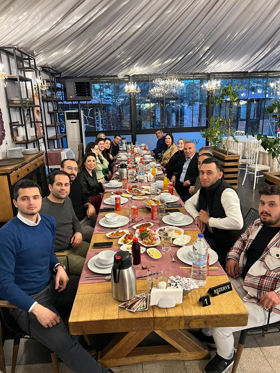 Çalışma arkadaşlarımla iftar iyiki varsınız