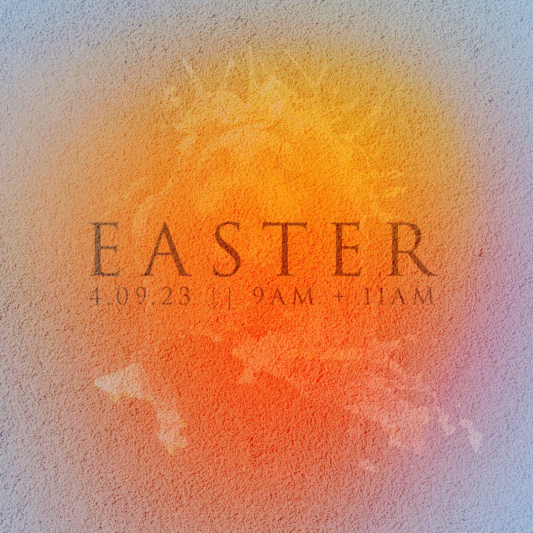 ThreeLifeChurch's tweet photo. EASTER AT 3L 🧡
Two services : 9am &amp; 11am 
📍 3472 Hogansville Road, LaGrange GA https://t.co/Ue24wA1tCA