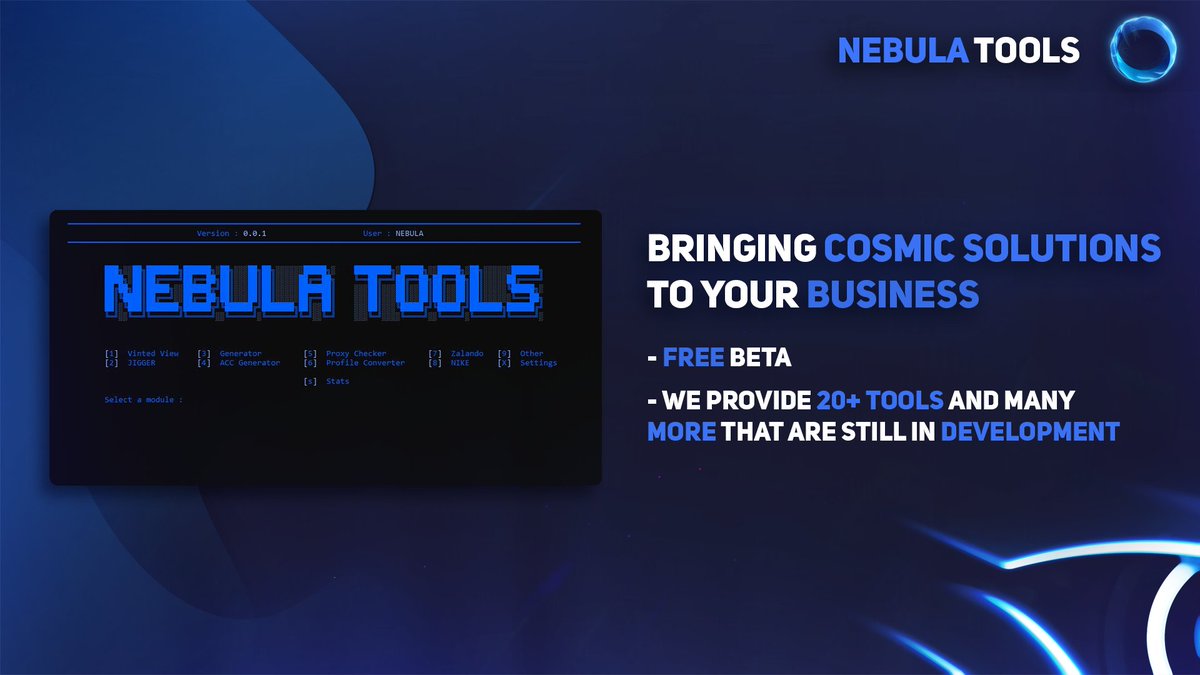 Nebula Tools tweet media