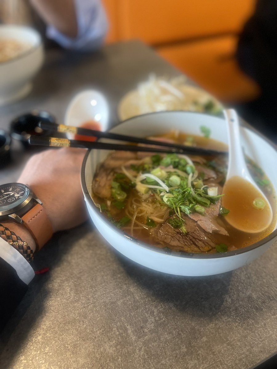 JaviC1222's tweet photo. A bowl a Pho from !! https://t.co/GV5G7duQ2S