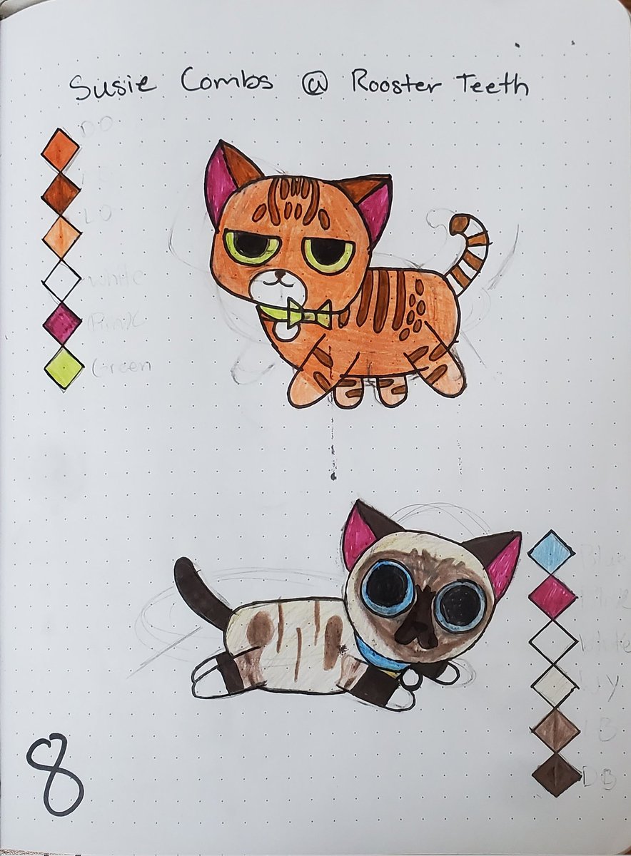 purplesuperfox's tweet photo. @JeremyNDooley Hi Jeremy! I'm a novice graphic designer that's done a few logos/profuct design for people &amp; really loves loves drawing cats https://t.co/492ZY0aaY3