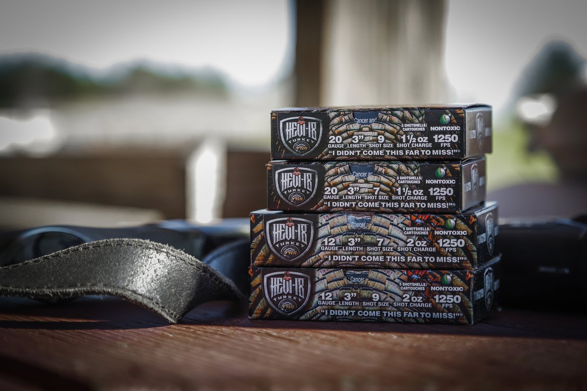 You didn't come this far to miss. Put your trust in @hevishotammo HEVI-18 TSS this turkey season! #HEVIShot #HEVI18 #TSS 731-885-5056 finalflight.net